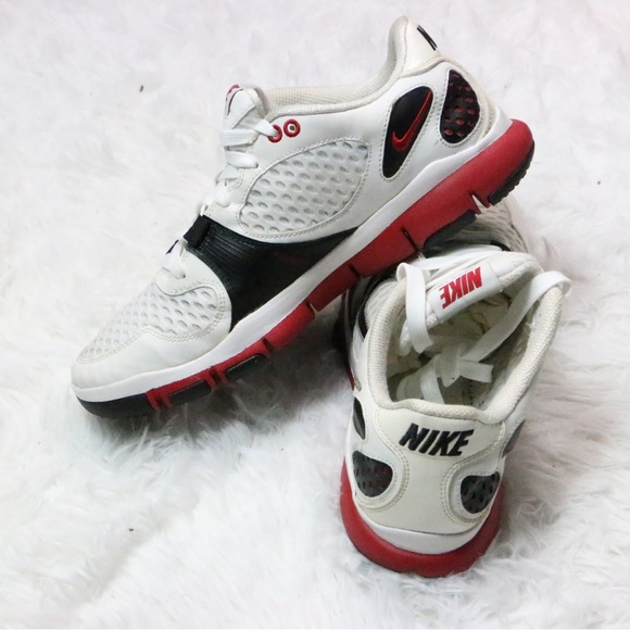 Nike Free TR Flywire White Black Red Training Shoes Mens Size 8 Athletic Gym main image 14